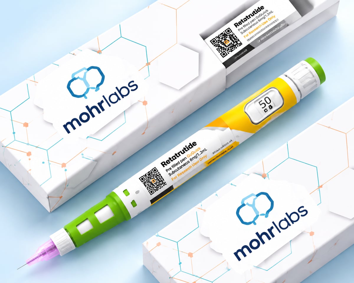 Test Store Staging research products and branded packaging